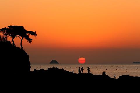 Orange Sunset jigsaw puzzle